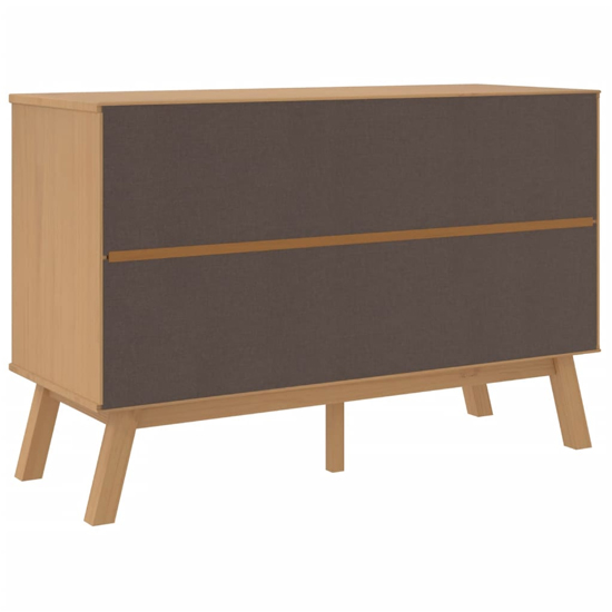 Dawlish Wooden Chest Of 6 Drawers In Grey And Brown