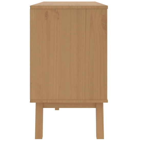 Dawlish Wooden Chest Of 6 Drawers In White And Brown
