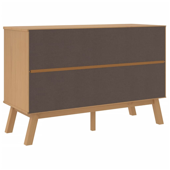Dawlish Wooden Chest Of 6 Drawers In White And Brown