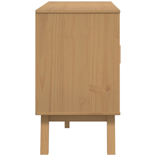Dawlish Wooden Sideboard With 2 Doors 1 Drawers In Brown