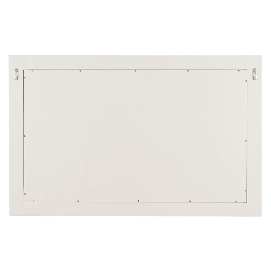 Dawson Wooden Wall Mirror In Taupe Wooden Frame
