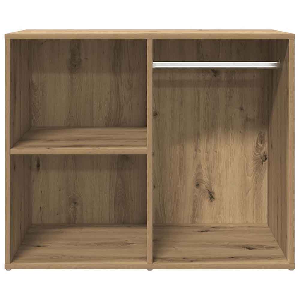 Deion Wooden Clothes Storage With Self In Artisan Oak