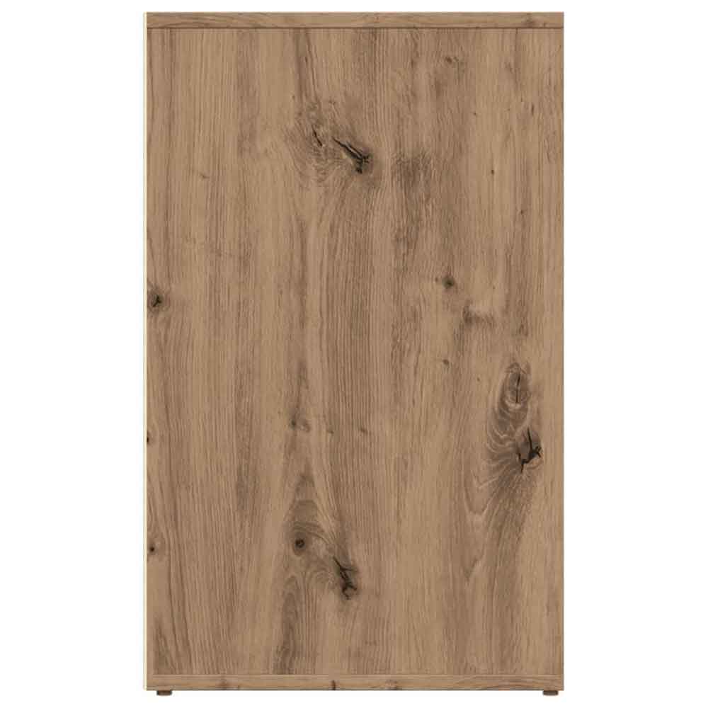 Deion Wooden Clothes Storage With Self In Artisan Oak