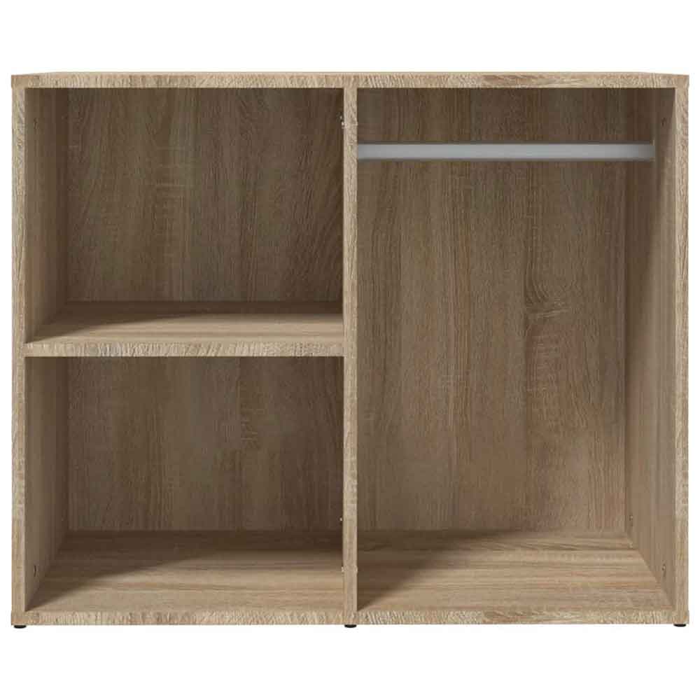 Deion Wooden Clothes Storage With Self In Sonoma Oak