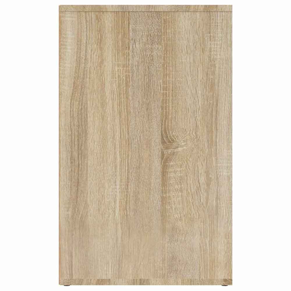 Deion Wooden Clothes Storage With Self In Sonoma Oak