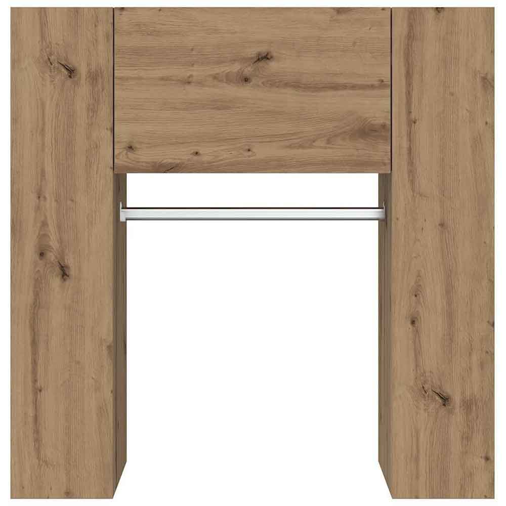 Deion Wooden Hallway Storage Cabinet In Artisan Oak