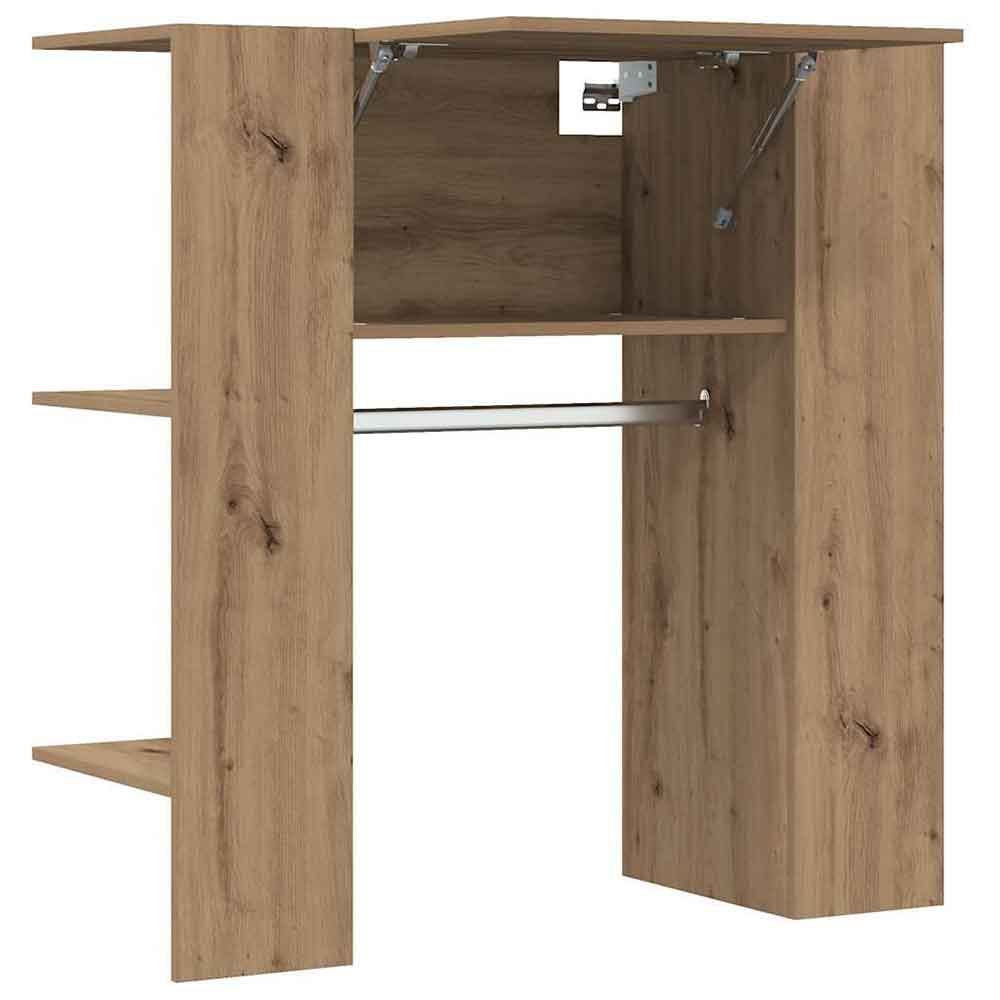 Deion Wooden Hallway Storage Cabinet In Artisan Oak