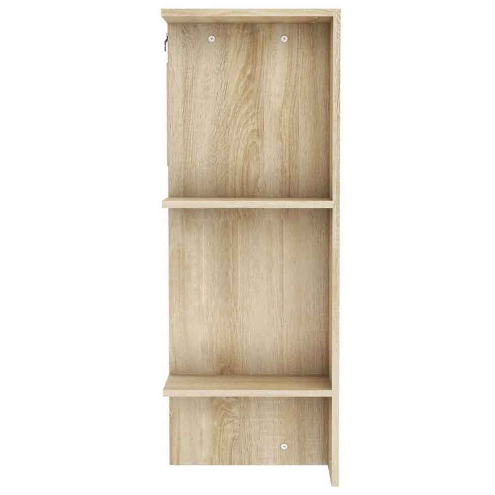 Deion Wooden Hallway Storage Cabinet In Sonoma Oak