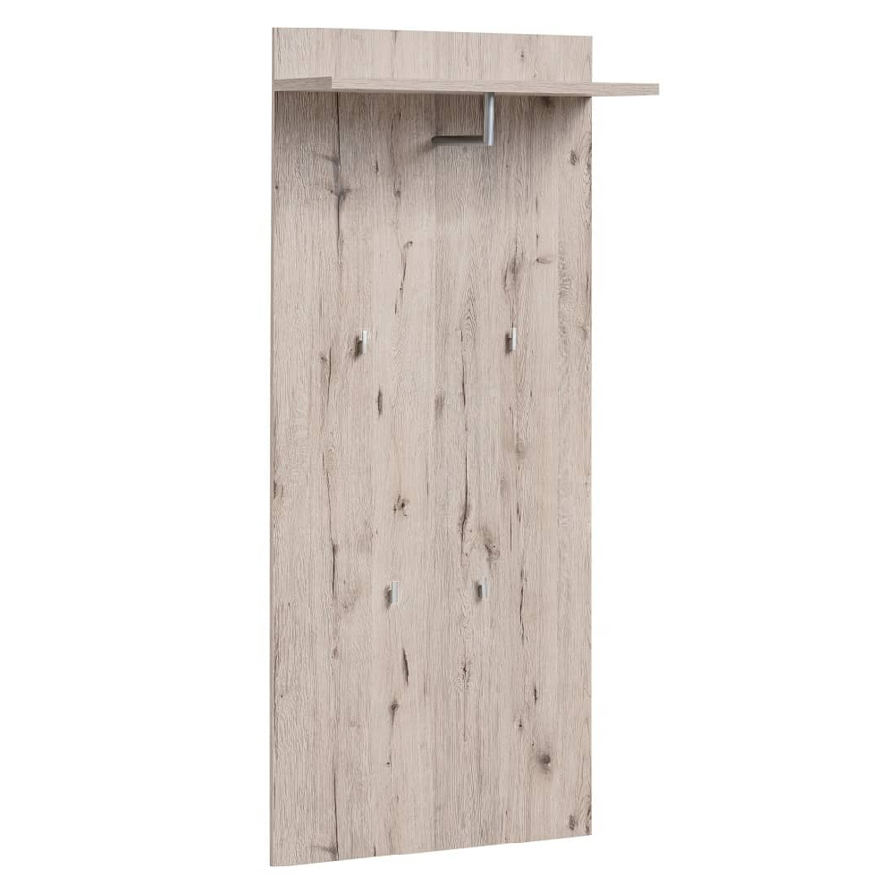 Deland Wooden 5 Piece Hallway Furniture Set In White And Oak