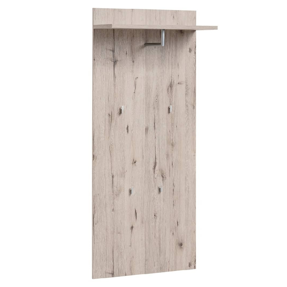 Deland Wooden 6 Piece Hallway Furniture Set In White And Oak