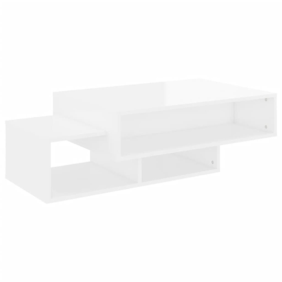 Delano High Gloss Coffee Table With 3 Shelves In White_3