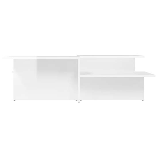 Delft High Gloss Set Of 2 Coffee Tables In White
