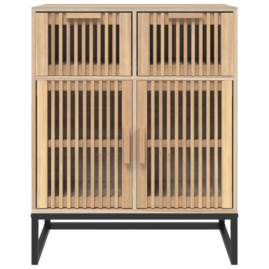Delicia Wooden Sideboard With 2 Doors In Brown