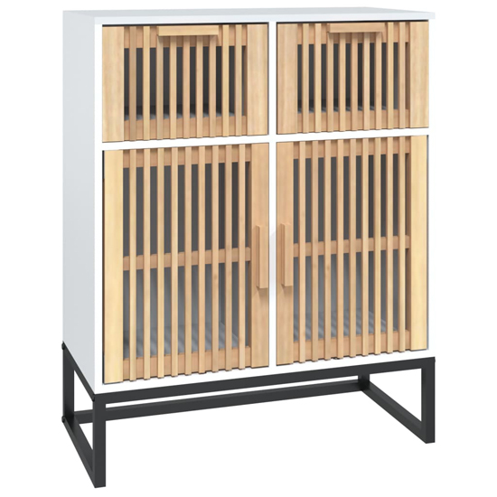Delicia Wooden Sideboard With 2 Doors In White