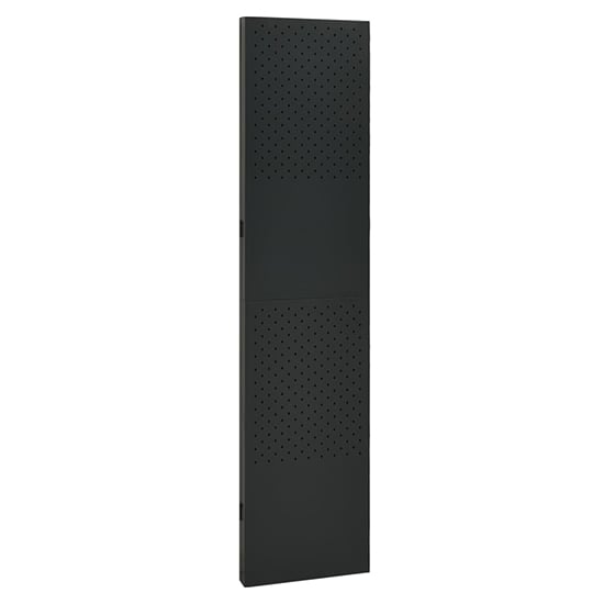 Deliz Steel 3 Panels 120cm x 180cm Room Divider In Black_4