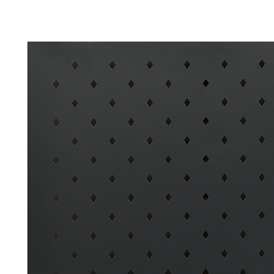 Deliz Steel 6 Panels 240cm x 180cm Room Divider In Black