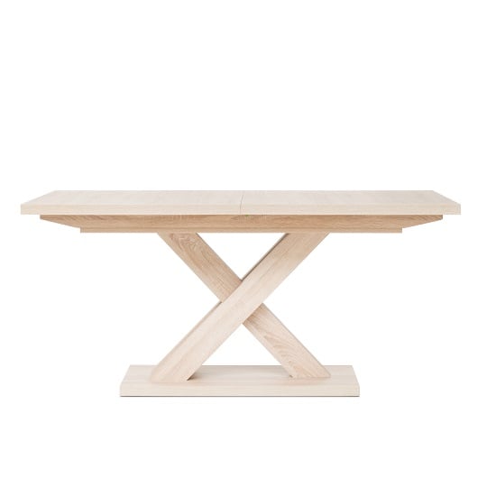 Deluca Wooden Extendable Dining Table In Sonoma Oak_3