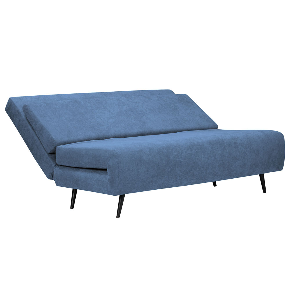 Derano Fabric Sofa Bed in Blue