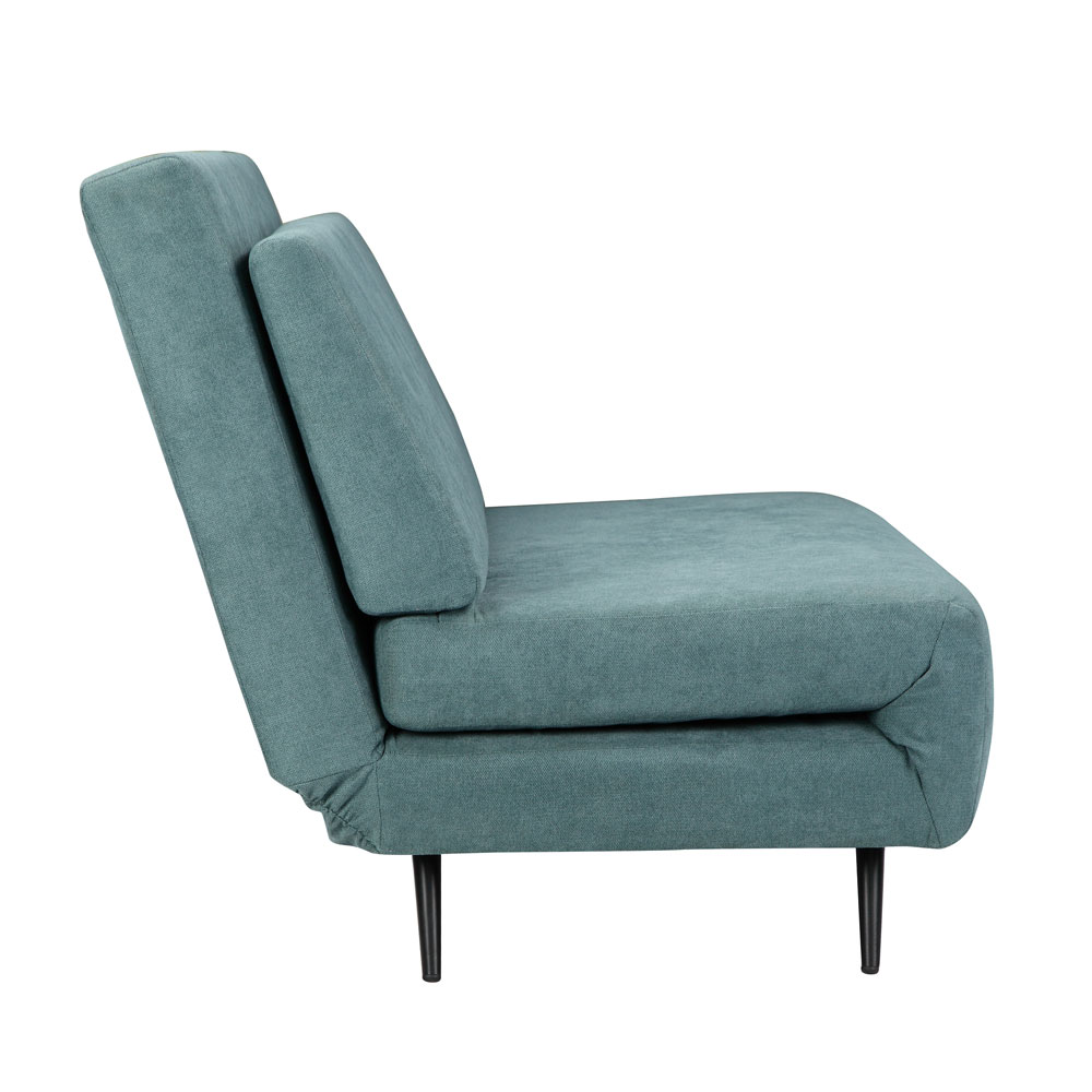 Derano Fabric Sofa Bed in Petrol Blue