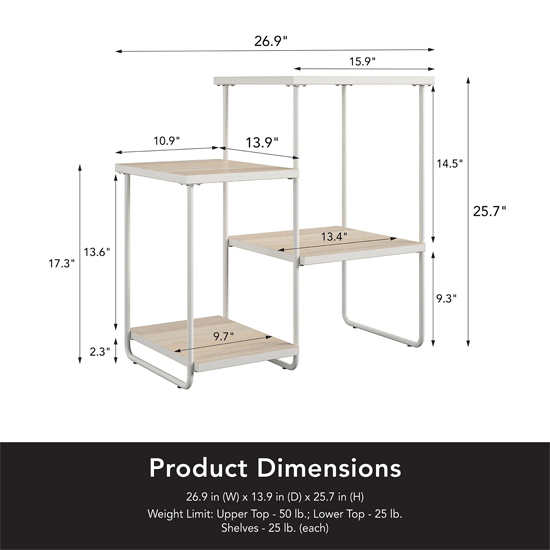 Derby Wooden Plant Stand In Natural