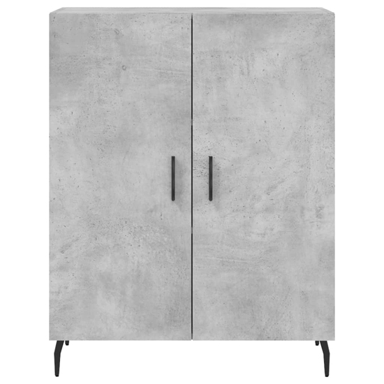 Derby Wooden Sideboard With 2 Doors In Concrete Effect