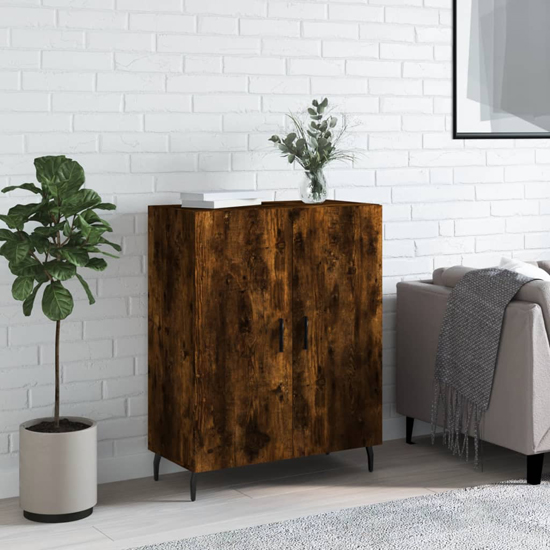 Derby Wooden Sideboard With 2 Doors In Smoked Oak