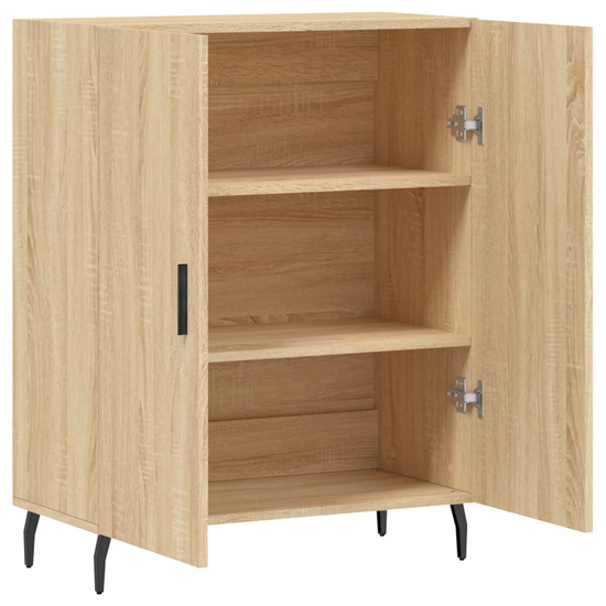 Derby Wooden Sideboard With 2 Doors In Sonoma Oak