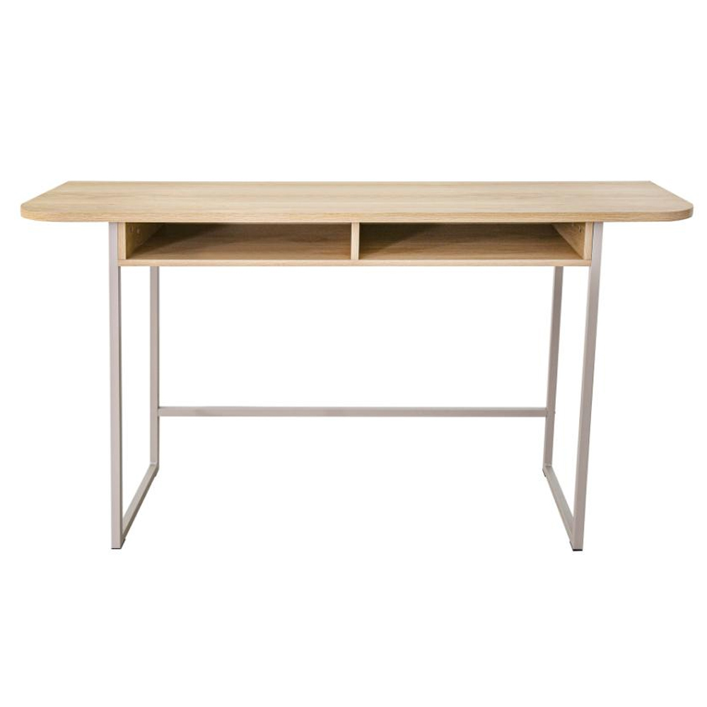 Deridder Wooden Rectangular Console Table In Oak