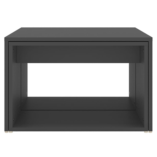 Derion Wooden Set Of 3 Wooden Coffee Tables In Grey Furniture in Fashion