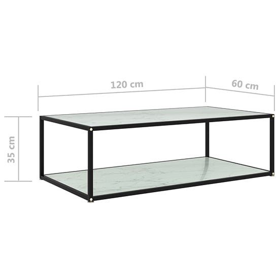 Dermot Large Glass Coffee Table In White Marble Effect_5
