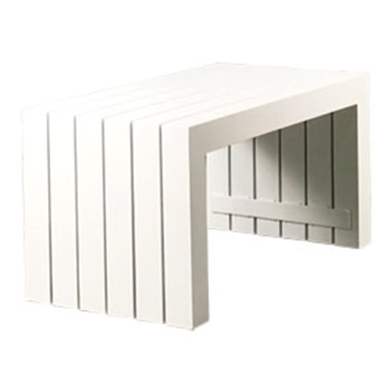 Read more about Dunstar outdoor heavy weight aluminium coffee table in white