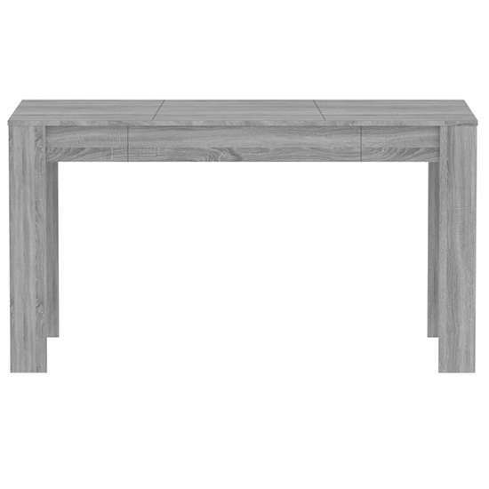 Desirus Rectangular Wooden Dining Table In Grey Sonoma Oak