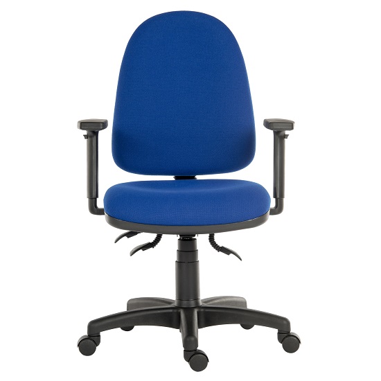 Dessau High Back Operator Chair With Three Lever Mechanism_2