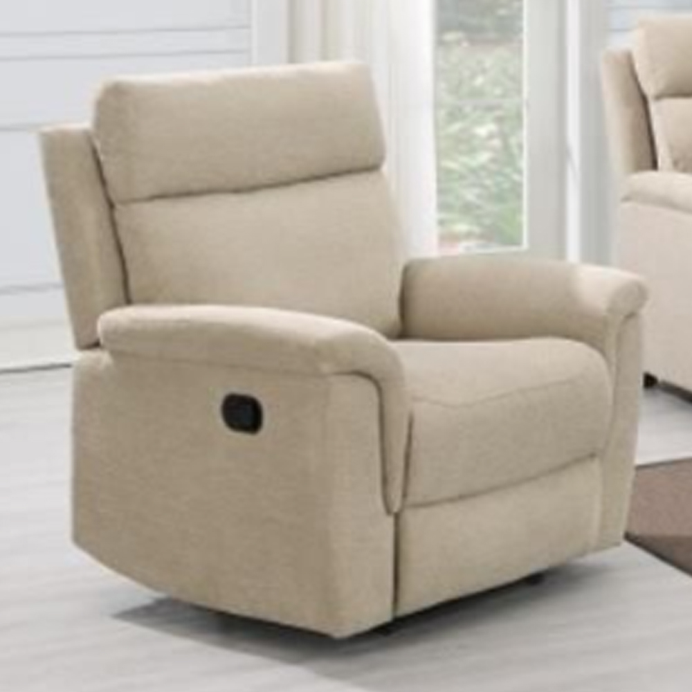 dessel fabric electric recliner 1 seater sofa in natural-image-96877