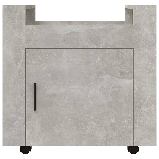 Destin Wooden Office Pedestal Trolley In Concrete Effect_4