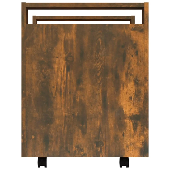 Destin Wooden Office Pedestal Trolley In Smoked Oak_5