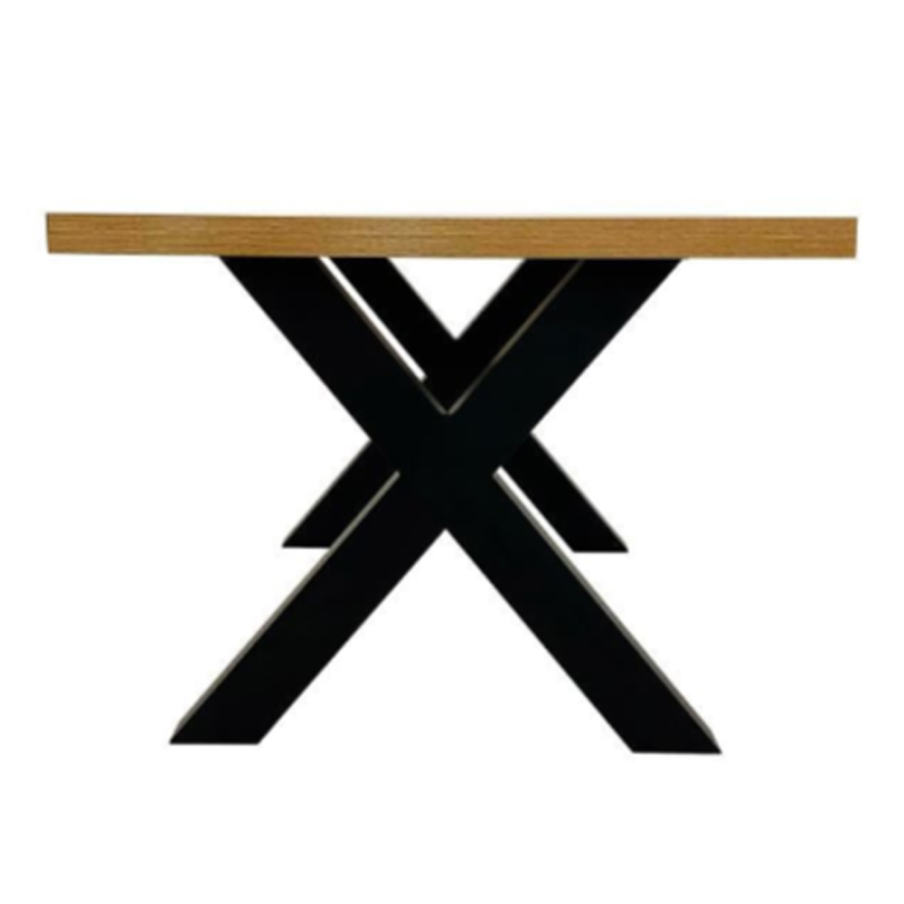 Detroit Small Wooden Rectangular Dining Table In Oak