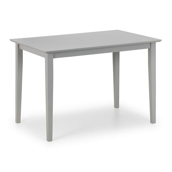 Product photograph of Kalare Wooden Compact Dining Table In Grey Lacquer from Furniture in Fashion