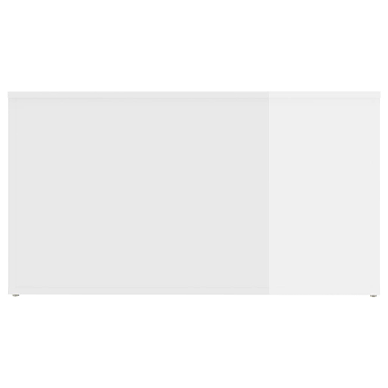 Devaun High Gloss Storage Blanket Box In White_5