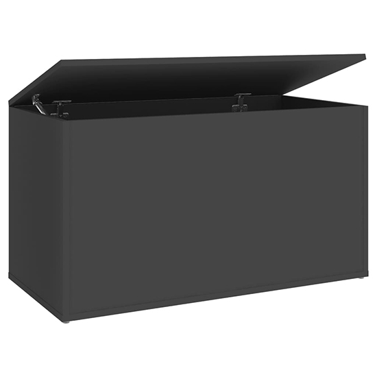 Devaun Wooden Storage Blanket Box In Grey_2