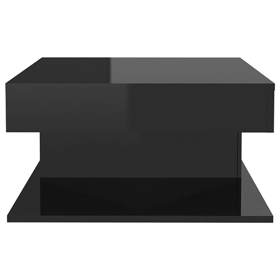 Deveraux Square High Gloss Coffee Table In Black_3