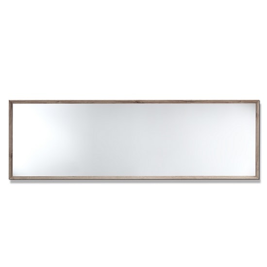 Devon Contemporary Wooden Rectangular Wall Mirror_3