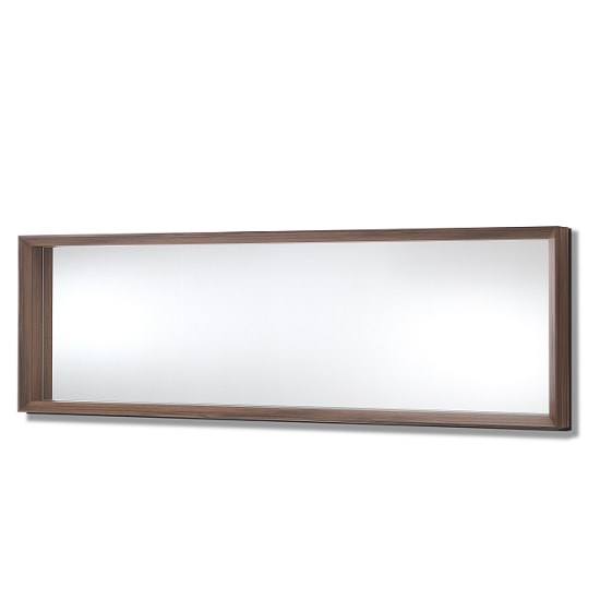 Devon Contemporary Wooden Rectangular Wall Mirror_4