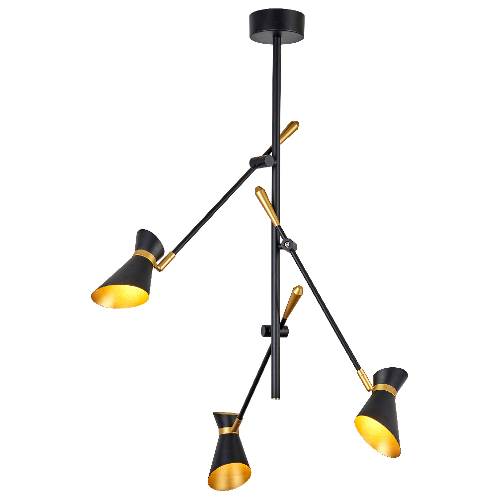 Read more about Diablo led 3 light ceiling spotlight in matt black