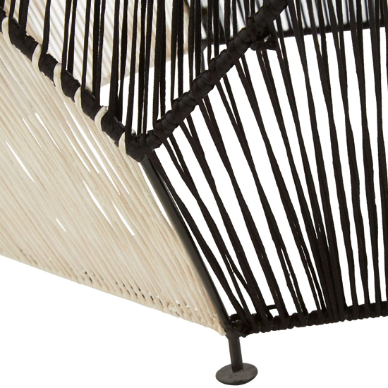 Diadem Octagonal Wooden Coffee Table With Black Metal Frame