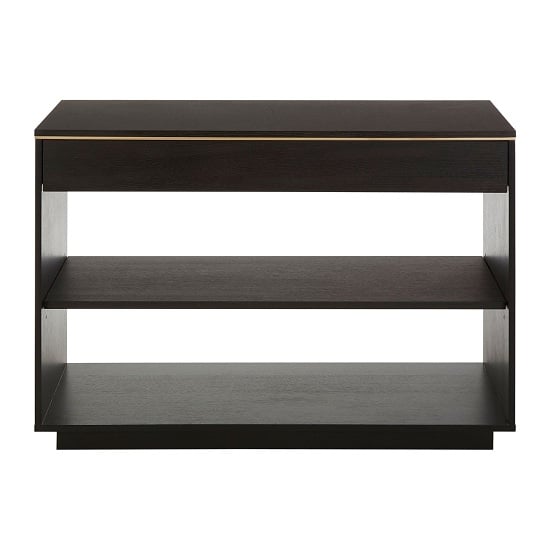 Product photograph of Chalawan Rubberwood Console Table In Black from Furniture in Fashion