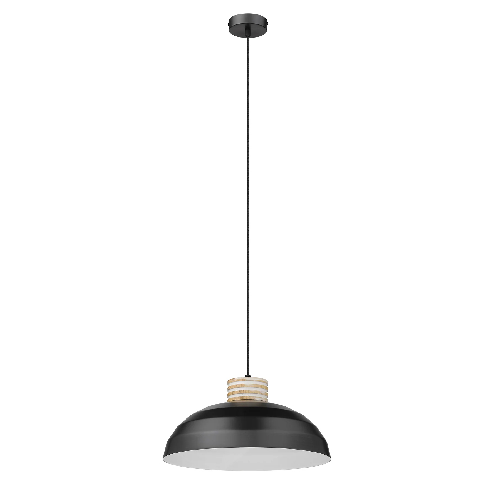 Read more about Diaz aluminium pendant light in gun metal grey