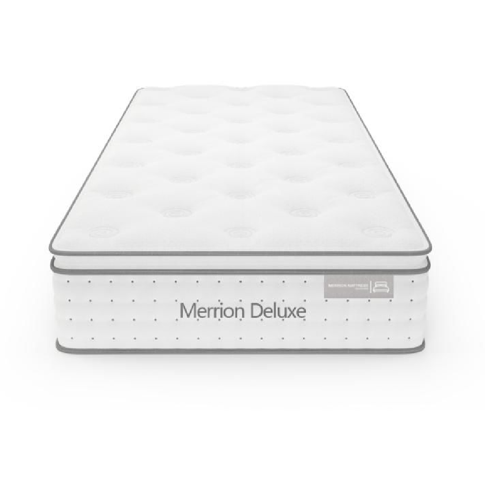 Diboll Fabric Single Mattress In White