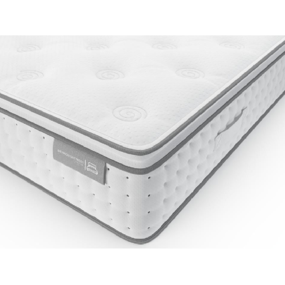Diboll Fabric Single Mattress In White