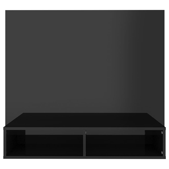 Dierk High Gloss Wall Entertainment Unit In Black_3